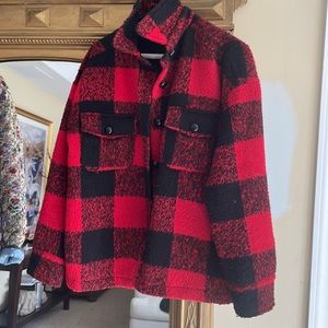 Tuckernuck Plaid Coat — barely worn!